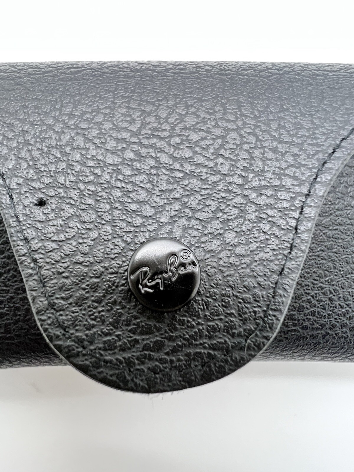 Rayban Sunglasses Eyeglasses Soft Leather Black Case Luxotica NO