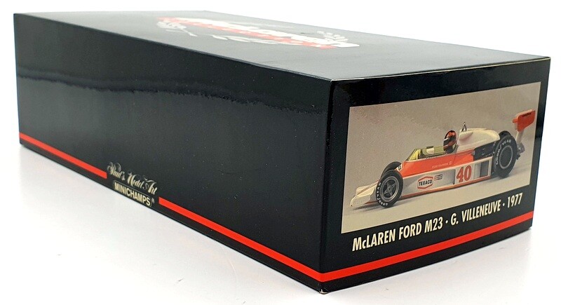Gilles Villeneuve 1977 M23 McLaren Ford British GP 1.18