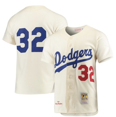 sandy koufax brooklyn dodgers jersey