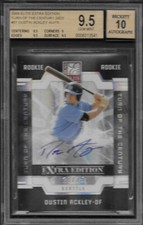 2009 Dustin Ackley Elite Extra Edition Auto 28/75 #51 BGS 9.5/10