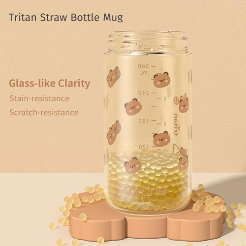 BRAND NEW Tritan Toddler Sippy Cup with Silicone Straw, Spill-Proof Straw Water - Picture 6 of 11