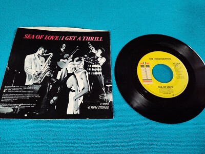 Honey Drippers,Sea Of Love, I Get A Thrill, Record#7-99701. | eBay