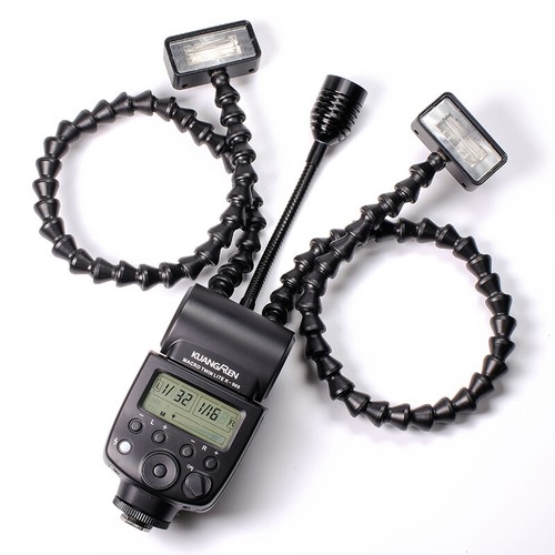 KUANGREN K-909 Macro Twin Lite Speedlite Macro Flash Light for Canon Nikon Sony - Picture 2 of 6