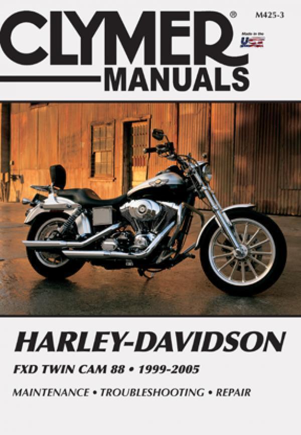 Shop Manual Service Repair Harley Davidson Fxd Twin Cam 88 1999-2005 Book