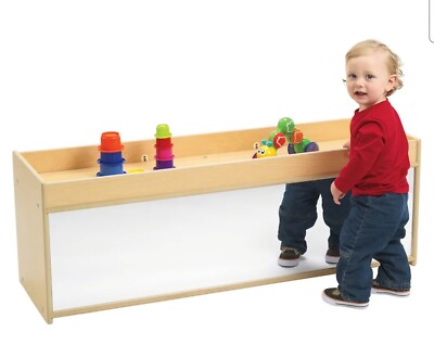 Angeles Value Line Toddler Storage Shelves with Mirror Back