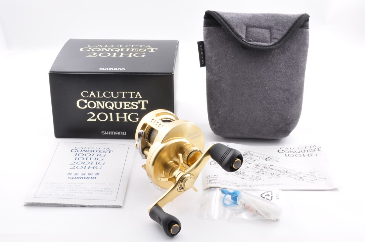 Shimano 15 Calcutta Conquest 201HG Left Baitcasting Reel Shimano 15 Calcutta Conquest 201HG Left Baitcasting Reel