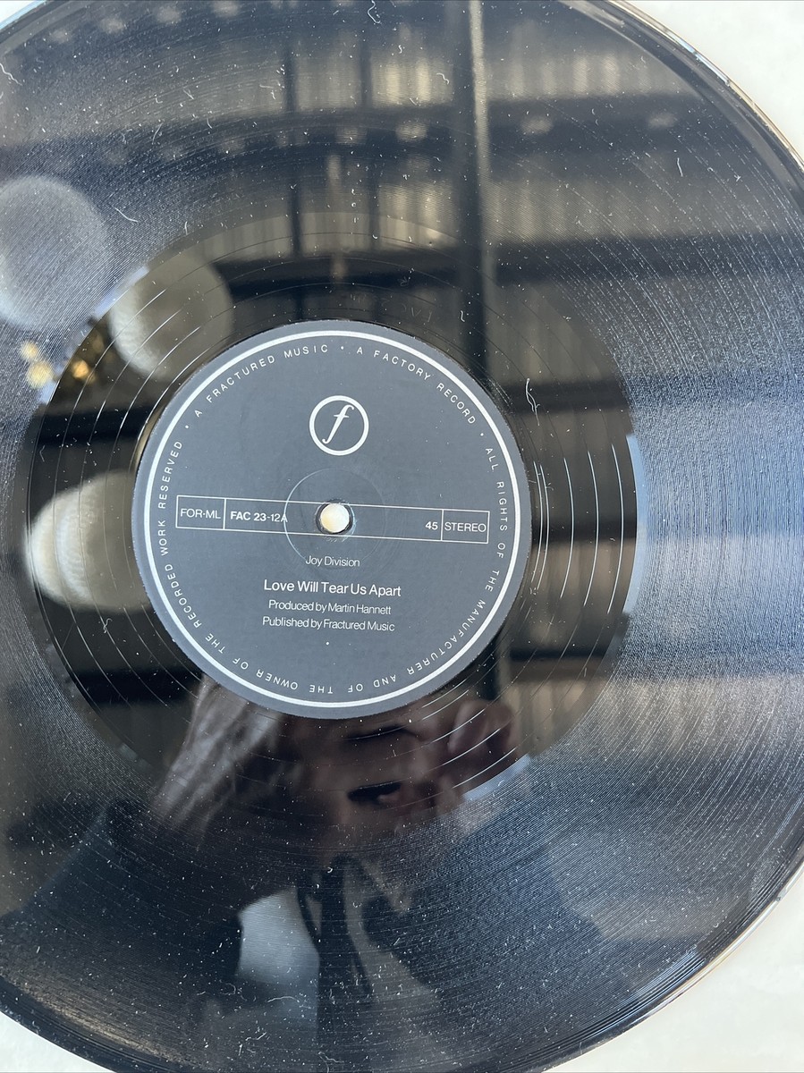 Joy Division/Love Will....レコード 7インチ1980年 Joy Division - Love Will Tear Us Apart (Limited Edition Purple