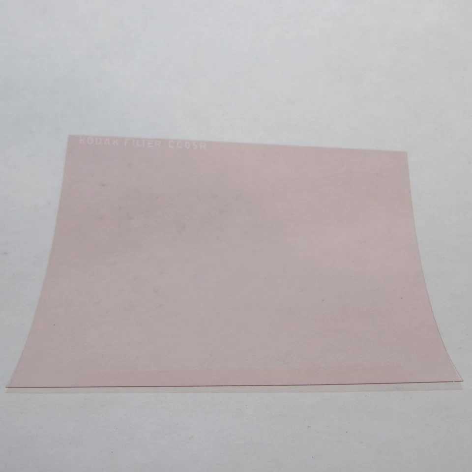 Used Kodak Color 75X75mm 3X3" Gelatin Filter CC05R RED O41233 - Image 2 of 2