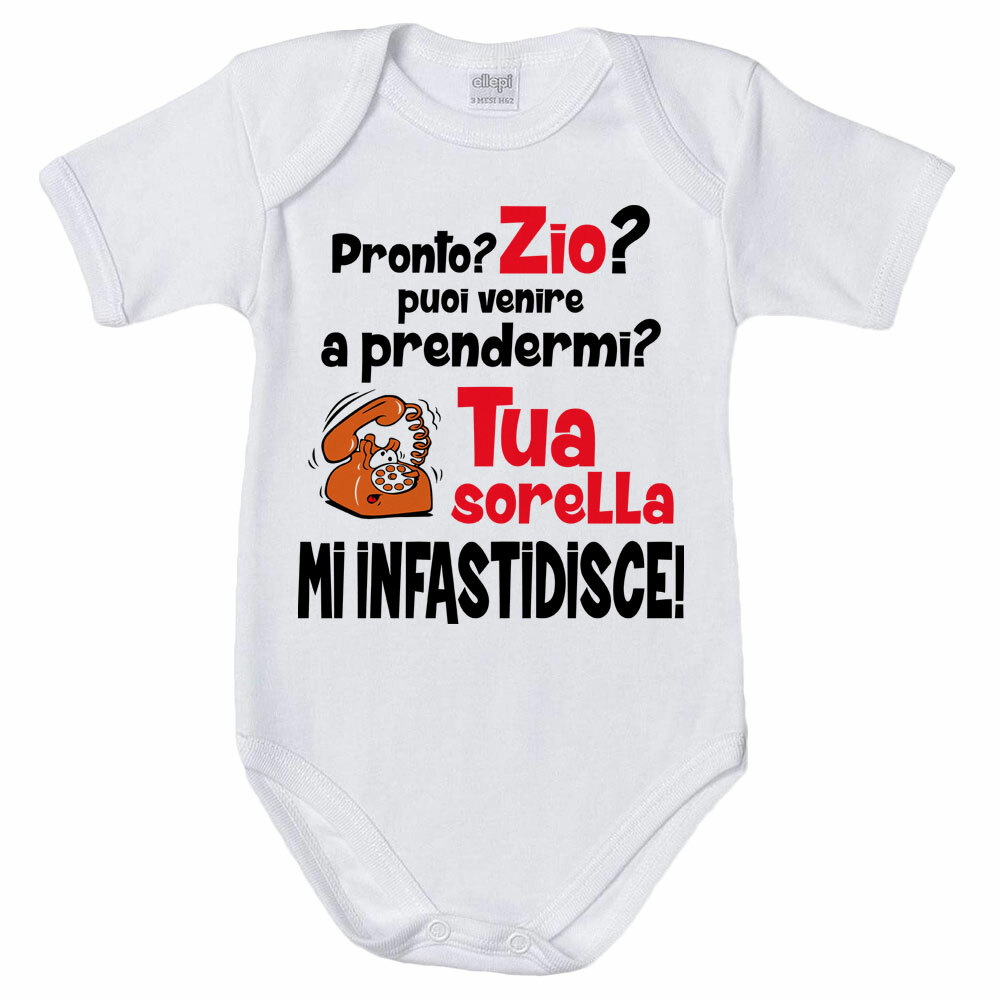 Body Neonato Divertenti - Femminuccia Se la Mamma e il Papà ti fanno