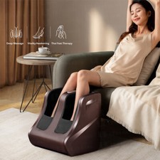 Electric Foot Calf Massager Rolling Kneading Leg Relaxing Fits for Euro Size 47