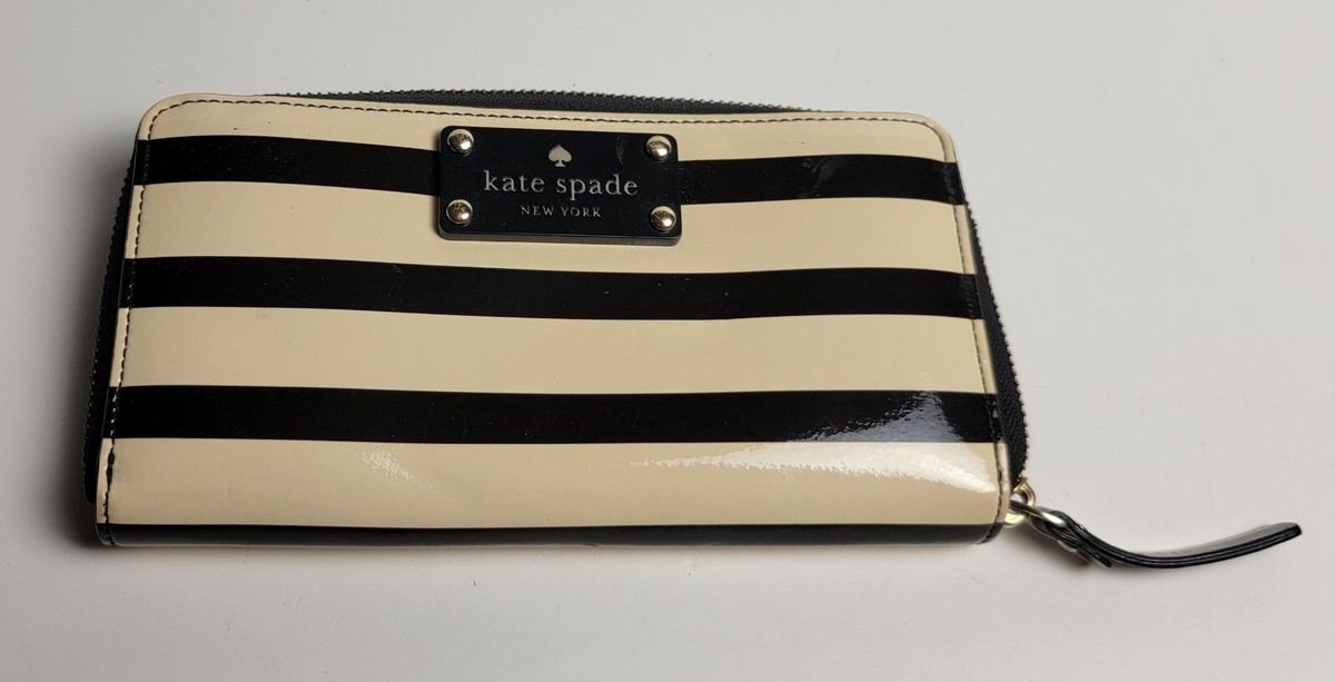 Kate spade バック Kate Spade New York Penn Valley Neda Black & Cream Patent Leather
