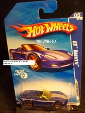 2010 HOT WHEELS #133 -1 C6 CORVETTE BLU FTE 💰😍💎AMER CA