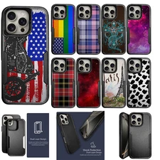 For [iPhone 16 PRO MAX][HYBRID ARMOR][Dual Two Piece Case] Shock