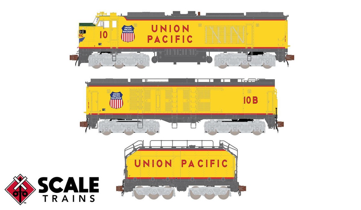 ScaleTrains N GTEL Big Blow Turbine Union Pacific UP #10 DCC