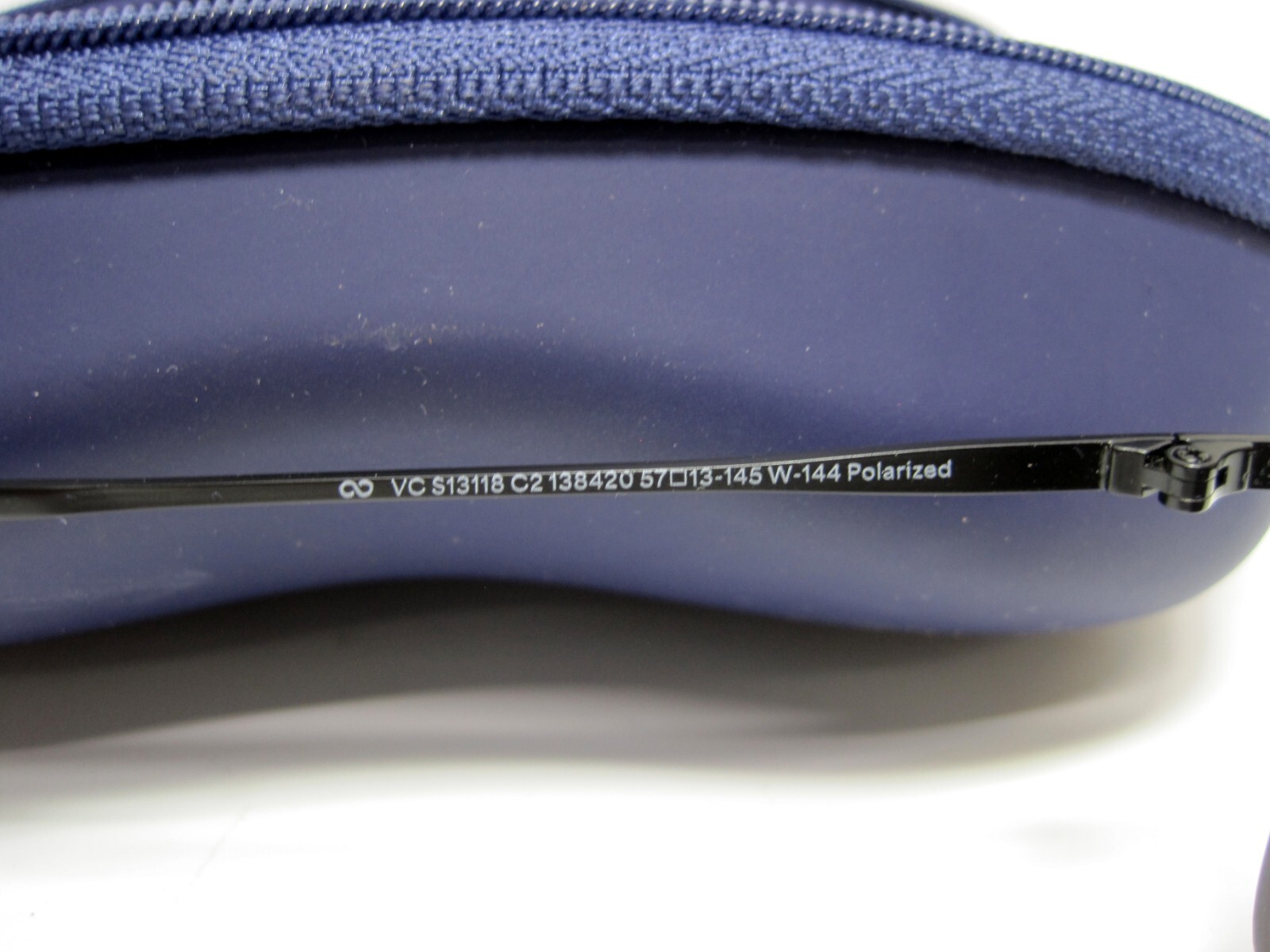 Black Solid Full Rim Square Vincent Chase Polariz… - image 4