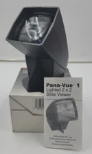 PANA-VUE 1 Battery Powered 35mm Lighted 2x2 Slide Viewer Portable- VG Condition 