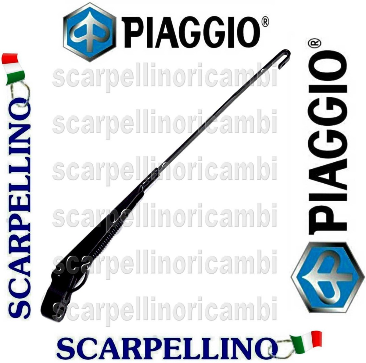 BRACCIO TERGICRISTALLO 40 cm PIAGGIO APE 50 MIX RST FL FL2 FL3