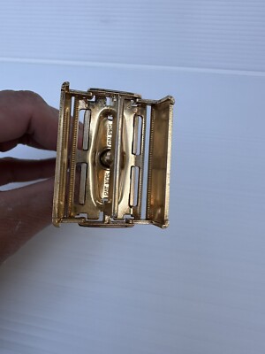 D3 Gillette Executive fatboy 両刃カミソリ Gillette Fat Boy Executive Razor Gold D3 Adjustable | eBay