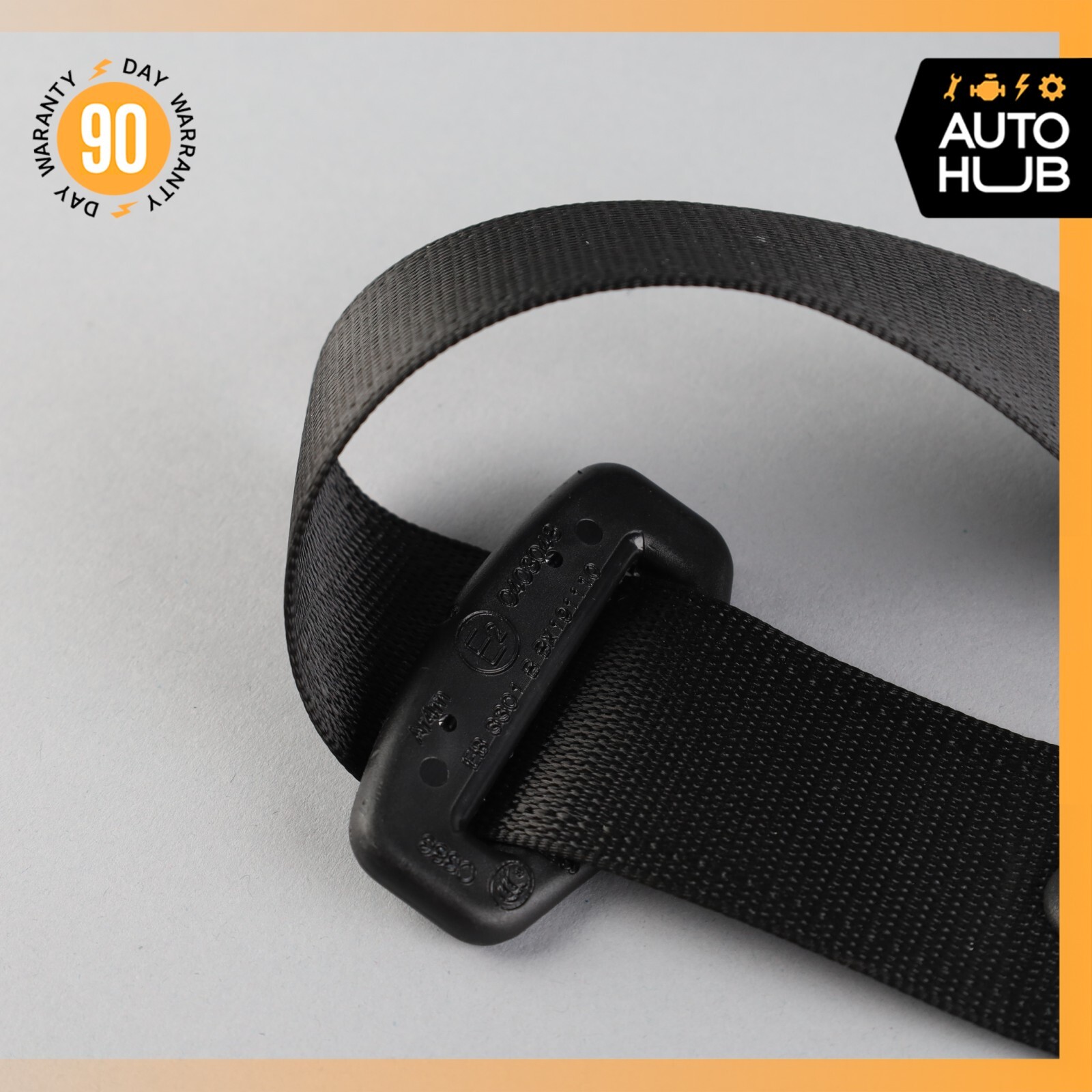 09-13 Maserati Quattroporte S M139 Rear Center Seat Belt Black OEM 74k
