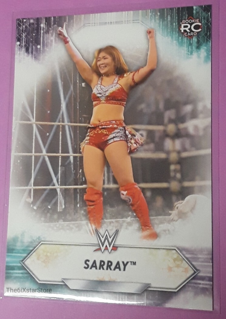 2021 Topps WWE SARRAY RC Rookie Card Roster Base #187 NXT Women's Div. Wrestling