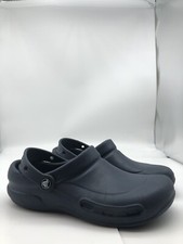 Navy Blue crocs Bistro clogs slip resistant closed toe M7 W 9