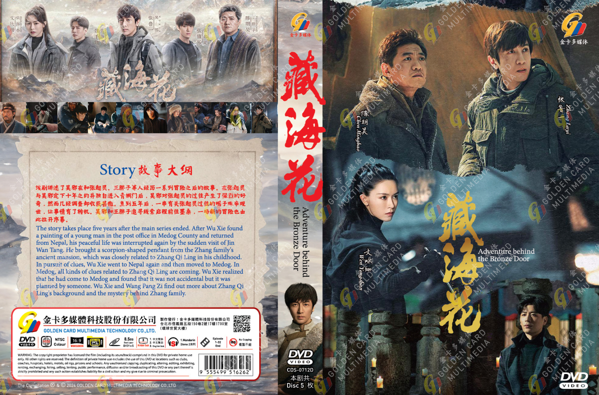 CHINESE DRAMA Adventure behind the Bronze Door English Subtitle