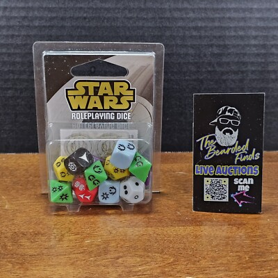 Star Wars Roleplaying Game Dice Set - Fantasy Flight Games - Complete Set New