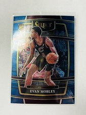 EVAN MOBLEY 2021-22 Panini Select Retail Blue Base RC #5 Cavaliers