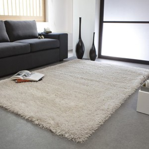 Luxury La Redoute Hakin Shaggy Rug White 120cm X 170cm Rrp 139