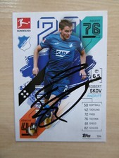 Robert Skov autograph signed TC Topps Bundesliga TSG Hoffenheim 21/22