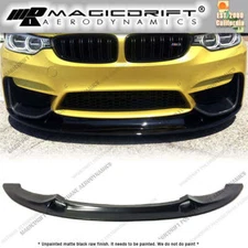 For 15-20 BMW F80 M3 / F82 M4 F8X MTC Style Front Bumper Lip Spoiler Splitter PU