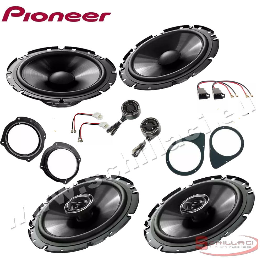 Upgrade Pioneer Sound per Fiat Stilo 3 Porte | Kit 6 Altoparlanti
