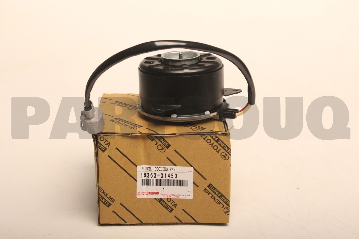 1636331450 Genuine Toyota MOTOR, COOLING FAN 16363-31450 | eBay 