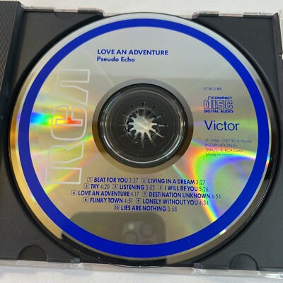 Love An Adventure - Pseudo Echo (CD, 1987, RCA) Japan Pressing New
