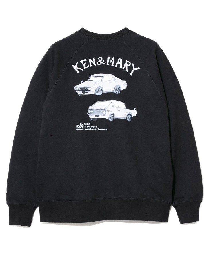 Nissan X Go Slow Caravan Kenmeri Crew Sweat Sweater Ken & Mary