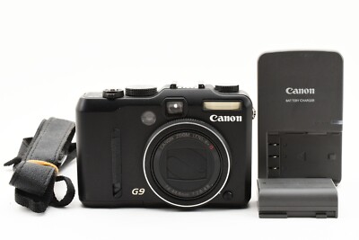 Canon PowerShot G9 Black 12.1MP Compact Digital Camera From JAPAN 