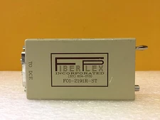 FiberPlex FOI-2191R-ST DC to 128 kbps 25 Pin, MIL-STD-188C, Fiber Optic Isolator