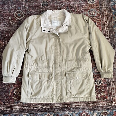 Vintage Towne By London Fog Coat Jacket Men's Large Removable