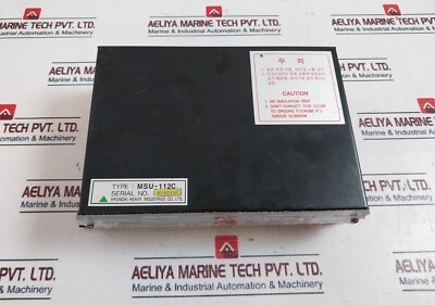 Hyundai MSU-112C Motor Auto Control Unit 00-100 Sec