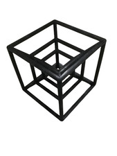 Tesseract Four Dimensional Hypercube Shape Ma...