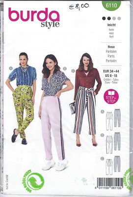 Burda Schnittmuster 6110 Hose