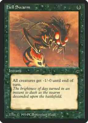 Hell Swarm Legends Light Play MTG Magic DNA GAMES