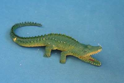 rubber crocodile toy