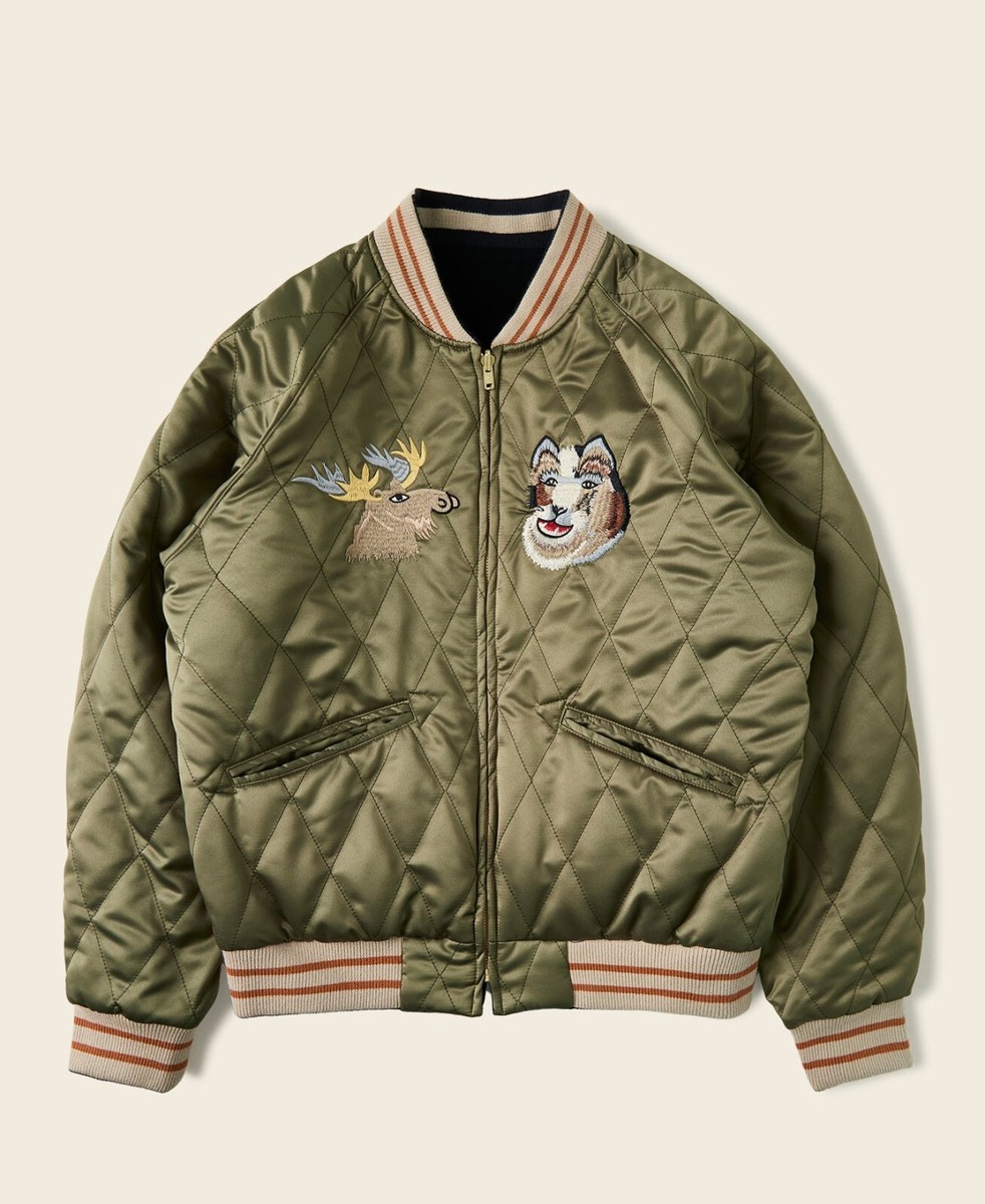 ジャケット・アウター THRIFTY LOOK SOUVENIR ALASKA JACKET THRIFTY LOOK SOUVENIR ALASKA JACKET