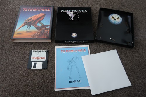 Terrorpods By Psygnosis ~ Original Boxed Amiga Game VGC