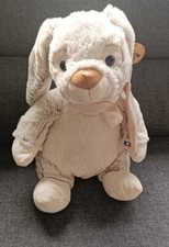 509🌟Doudou Peluche 40cm Lapin Roda Rodadou Marron Beige Blanc Chiné Valloire