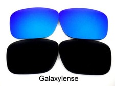 Galaxy Replacement Lenses For Oakley Crossrange Sunglasses Black/Blue Polarized