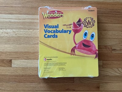 Reading Wonders Visual Vocabulary Cards Grade K, McGraw-Hill