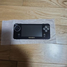 SNK Neo Geo X Gold Limited Edition Console Complete Set Black Tested Used Japan