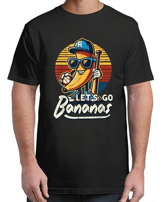 Lets Go Banana Retro Fruit For Adult S-4XL T-Shirt